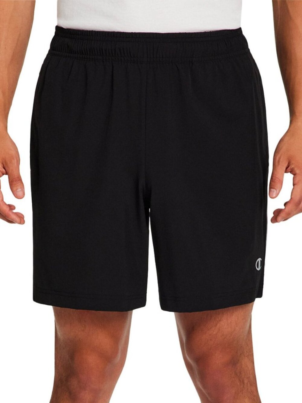 NWT Champion Black Woven Athletic Shorts XXL Performance Gym Active Men's